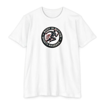 Body In Motion Sports Massage T-Shirt — Recovery & Mobility Athletic Tee