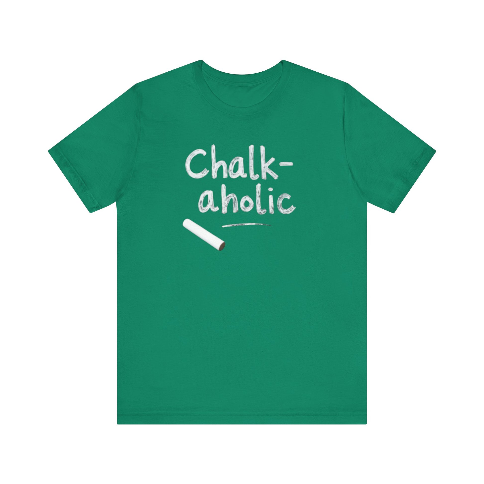 Chalk-a-holic Unisex T-Shirt, Fun Tee, Gift for Artists, Creative Wear, Casual Style, Perfect for Art Lovers - Psychonaut Swag