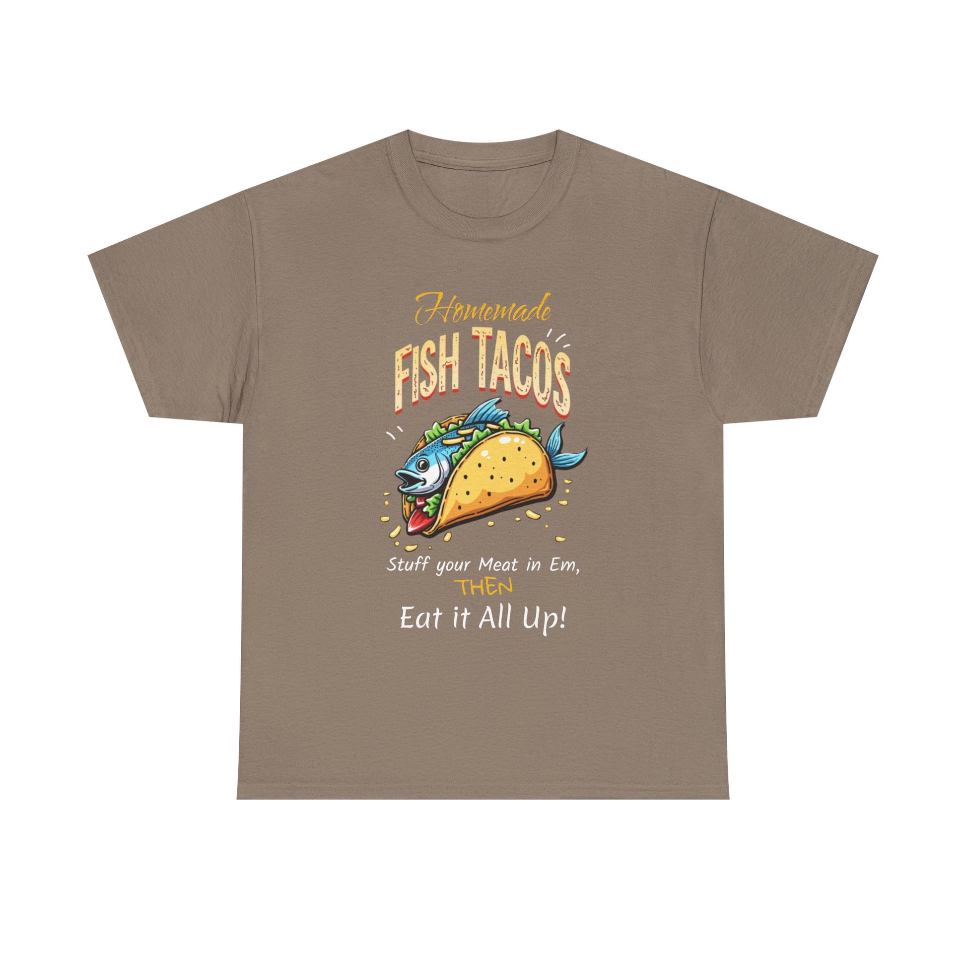 Fish Tacos Unisex Cotton Tee - Perfect for Food Lovers & Taco Tuesday - Psychonaut Swag