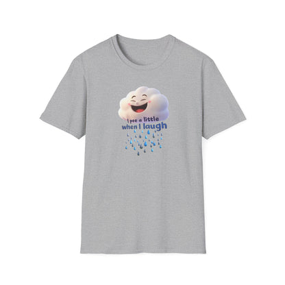 Cloud Laughing Causes Rains, Unisex Softstyle T-Shirt