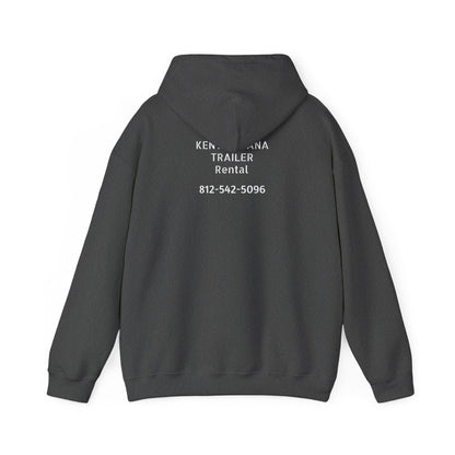 Kentuckiana Small biz swag, Trailer Rental Hoodie for Road Trips, Gifts for Adventure Lovers, Unique Hoodie for Renters, Travel Gear, Funny Sweatshirt