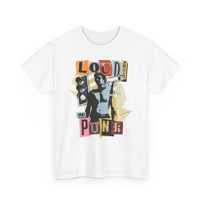 Punk Rock 'Loud' Graphic Tee — Vintage Concert Band Shirt