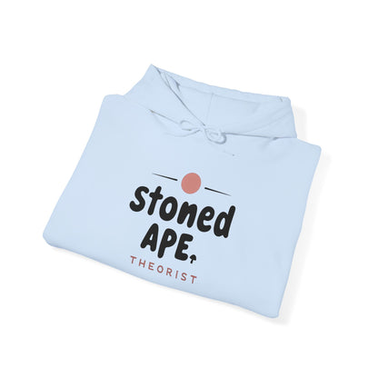 Stoned Ape Hoodie – Minimal Retro Logo Pullover