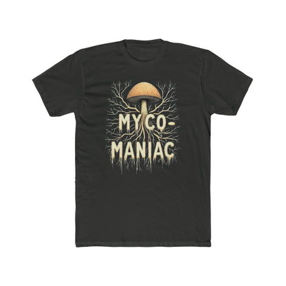 Myco-Maniac Unisex Cotton Crew Tee - Fun Fungi Shirt, Nature Lover Gift, Mushroom Enthusiast Apparel, Eco-Friendly Top, Perfect for [...] - Psychonaut Swag