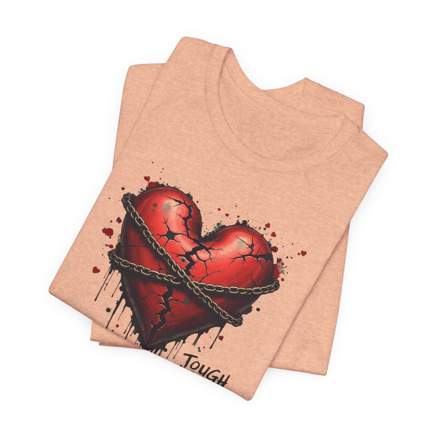 Broken Heart — 'Tough Love' Barbed Heart Graphic Tee