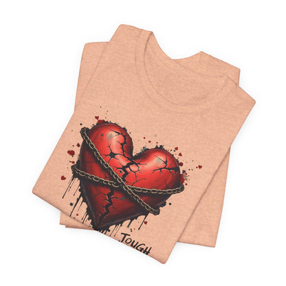 Broken Heart — 'Tough Love' Barbed Heart Graphic Tee