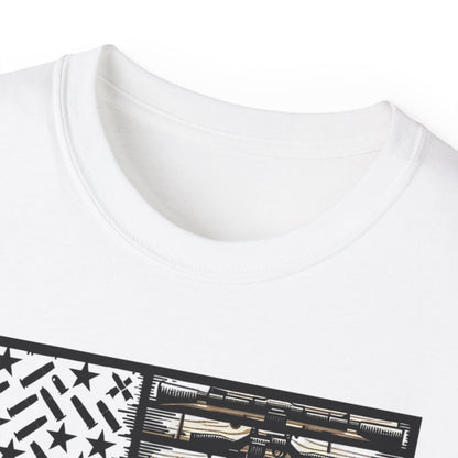 2nd Amendment Flag, Unisex Ultra Cotton Tee - Psychonaut Swag