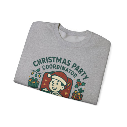 Christmas Party Coordinator, Unisex Heavy Blend™ Crewneck Sweatshirt