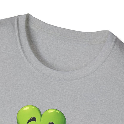 Lucky Winking Shamrock T-Shirt — Cute St. Patrick’s Day Clover Tee