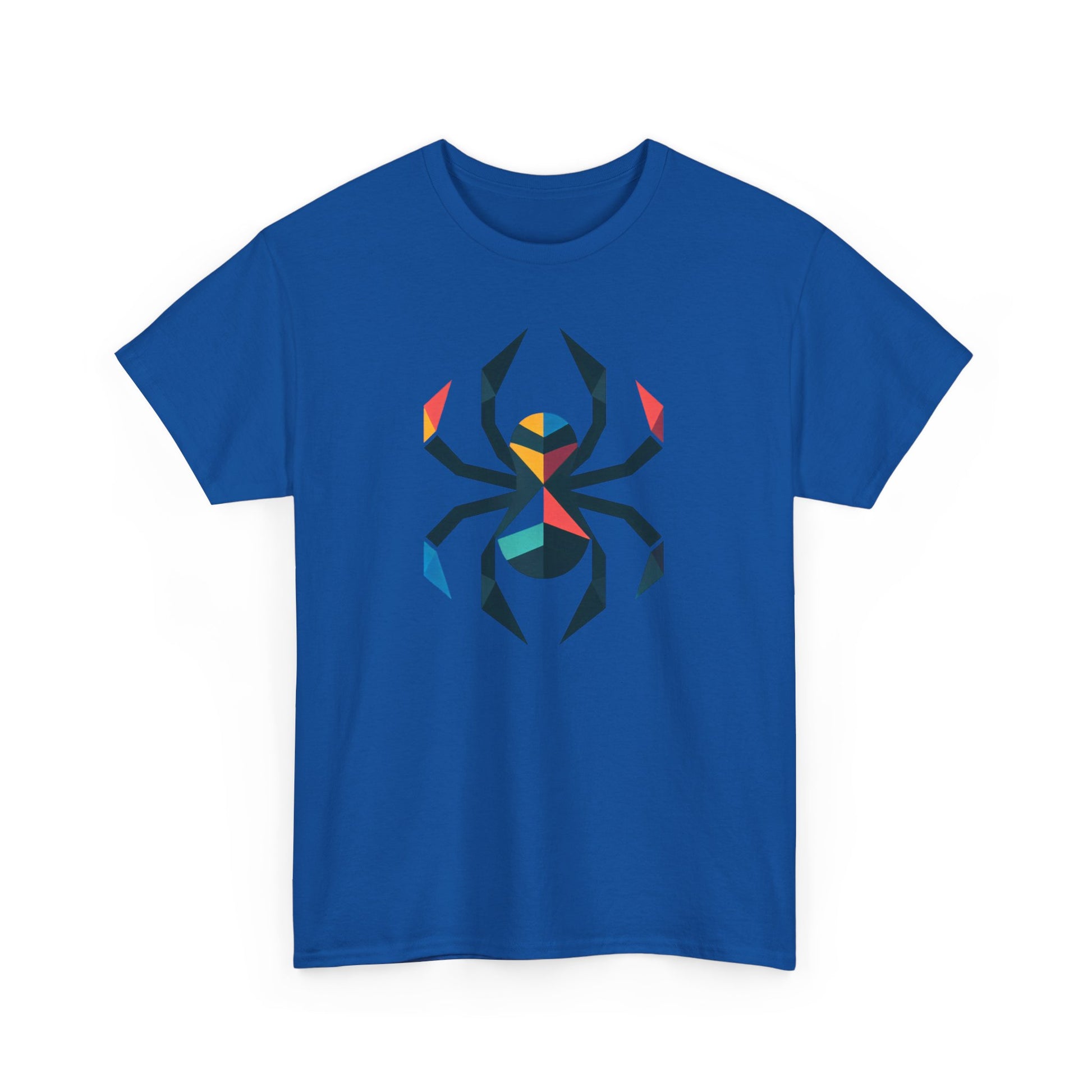 Colorful Spider, Graphic Unisex Heavy Cotton Tee - Psychonaut Swag