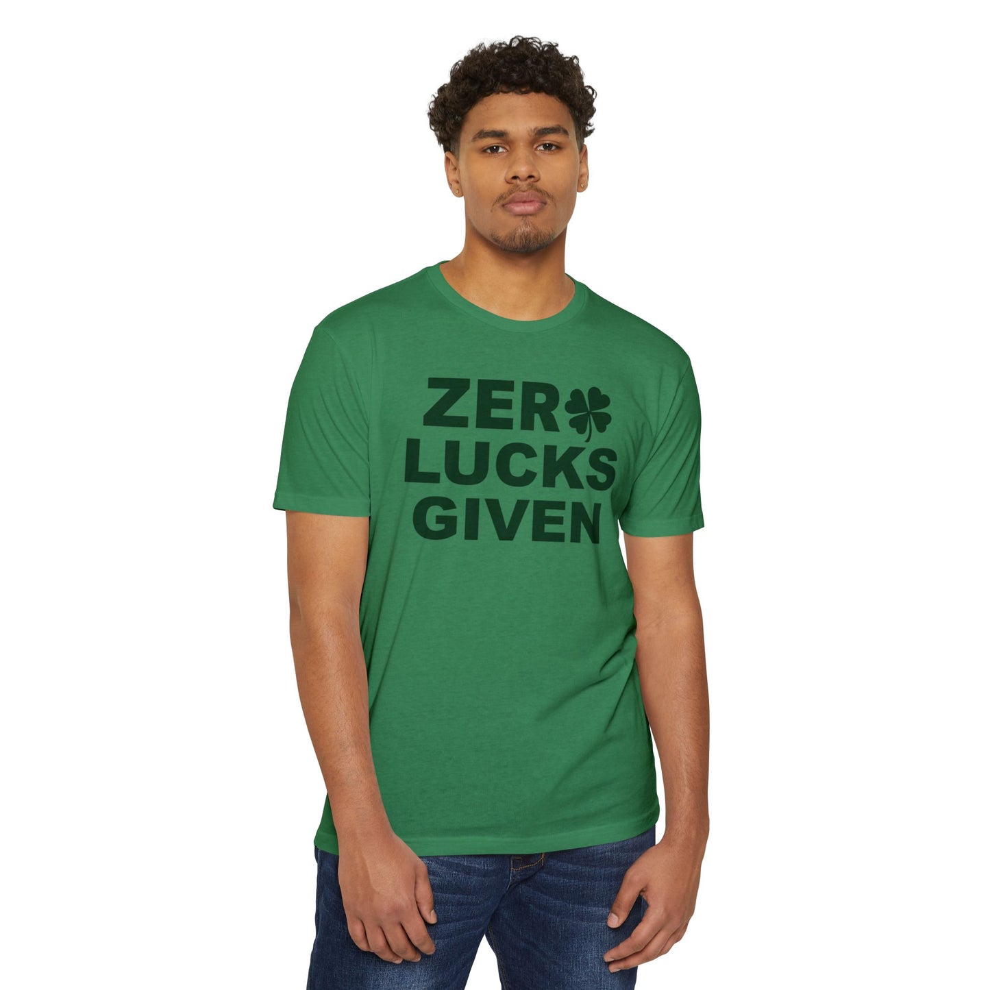 Zero Lucks Given, Unisex CVC Jersey T-shirt