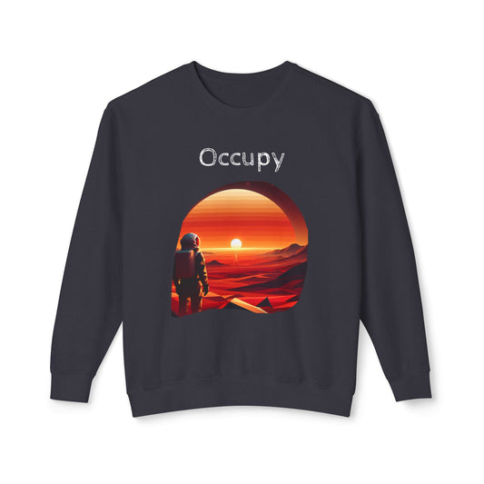 Observer wants to occupy, Lightweight Sweatshirt - Psychonaut Swag