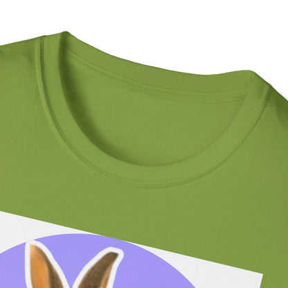 Easter Bunny and Chic, Unisex Softstyle T-Shirt - Psychonaut Swag