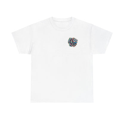 Psychedelic Fish Graphic Unisex Heavy Cotton Tee - Fun & Vibrant Apparel - Psychonaut Swag