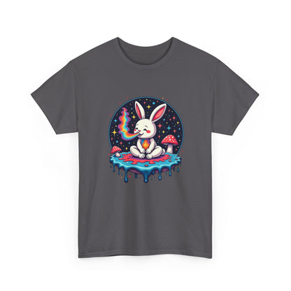 Mystical Bunny Tee — Cute Meditating Rabbit Graphic T-Shirt