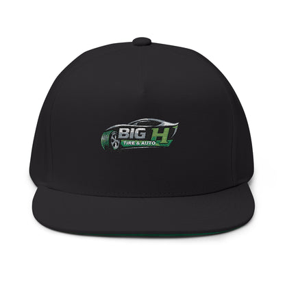 Mechanic Big H, Flat Bill Cap (Embroidery)