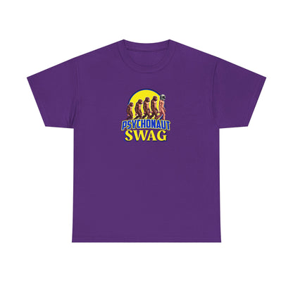 Psychonaut swag small biz, Heavy Cotton Tee, Cool Graphic T-Shirt, Streetwear Top, Gift for Psychonauts, Fun Casual Wear