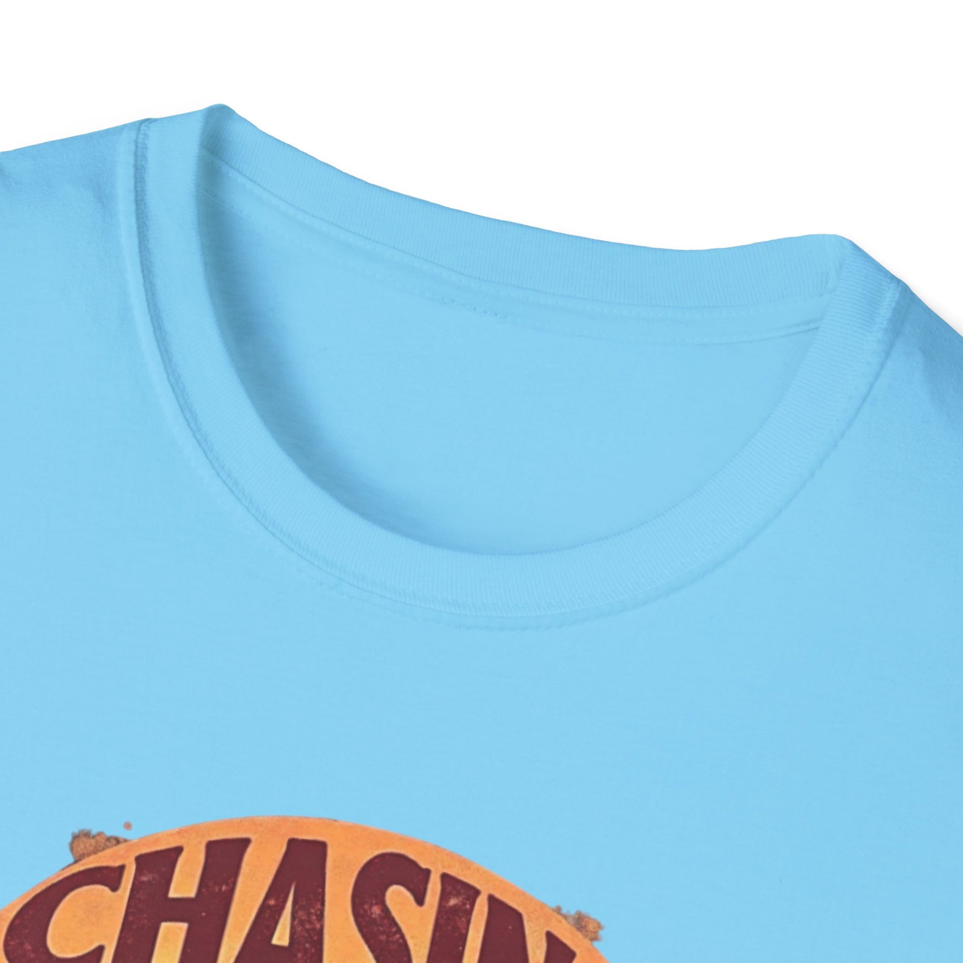 Chasing Pussycat Unisex Softstyle T-Shirt, Fun Cat Lovers Tee, Gift for Animal Enthusiasts, Quirky Casual Wear, Perfect for Festivals [...] - Psychonaut Swag