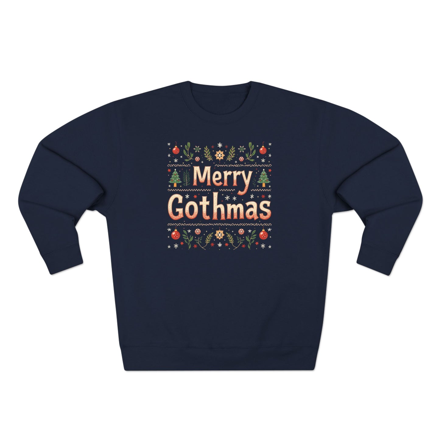 Merry Gothmas Sweatshirt — Gothic Holiday Crewneck
