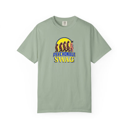 Psychonaut Swag small biz,  Unisex Garment-Dyed T-Shirt | Unique Gift for Festival Lovers, Streetwear, Casual Style, Summer Wardrobe, Psychedelic Art