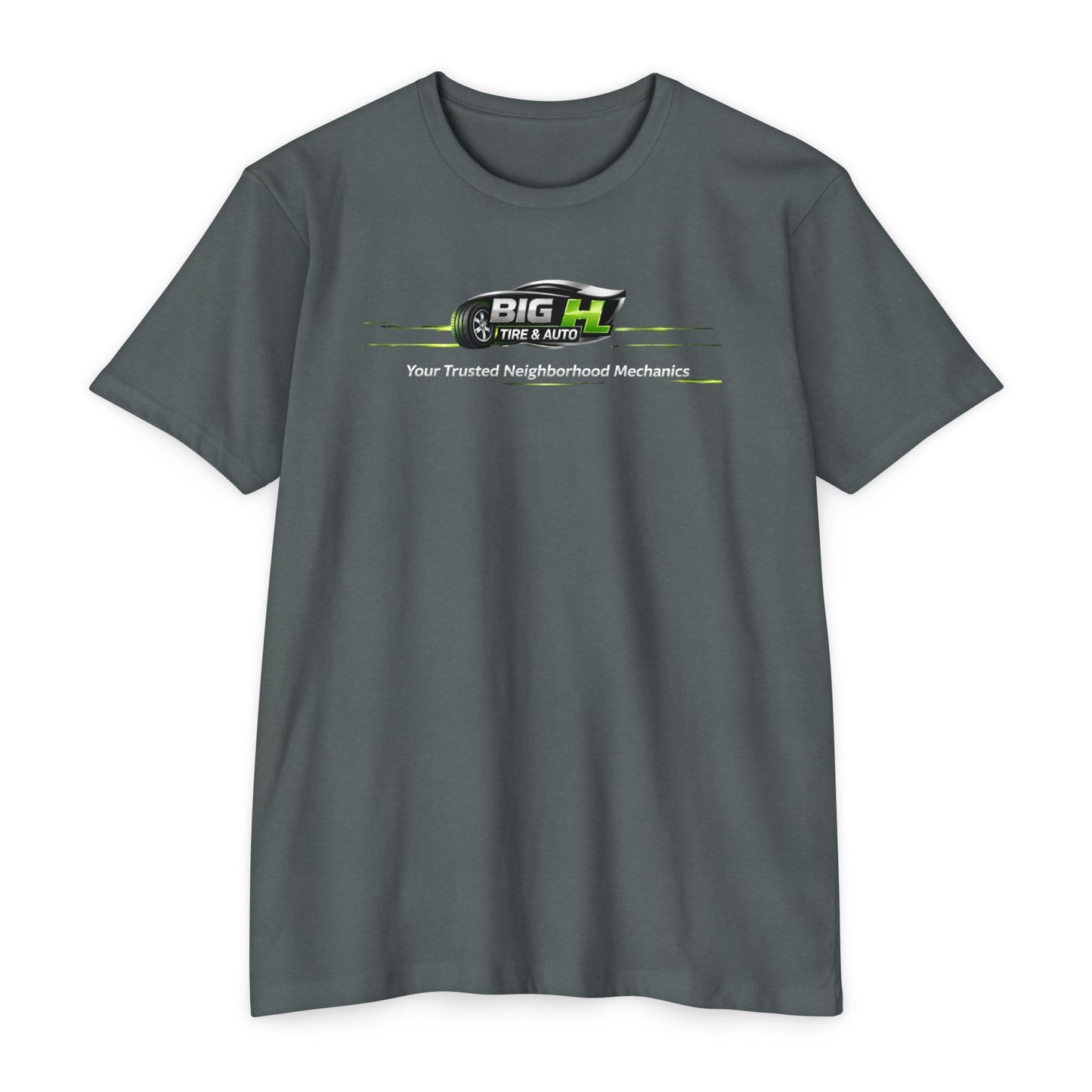 Mechanic Big H, Unisex CVC Jersey T-shirt