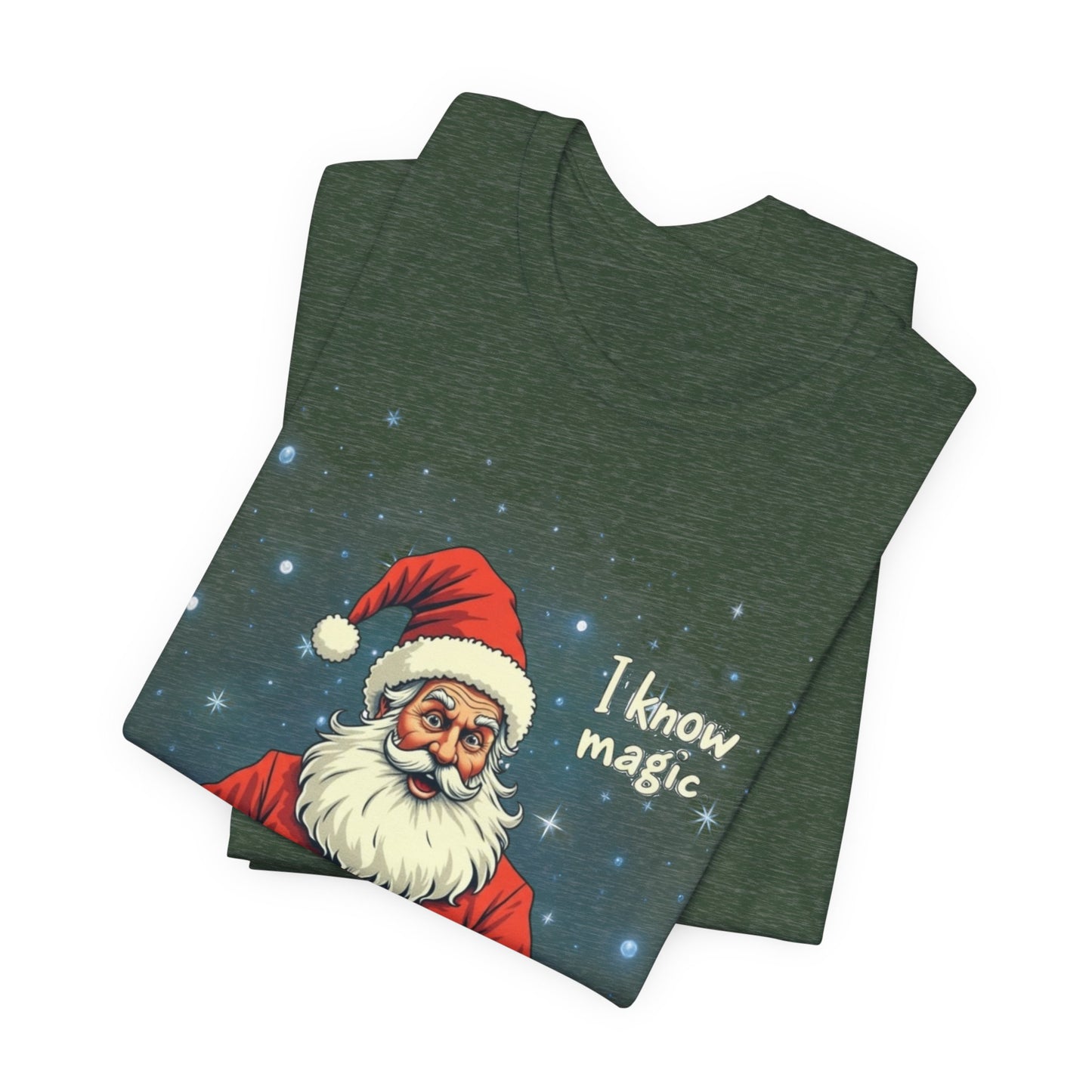 Santa Wizard Christmas Tee