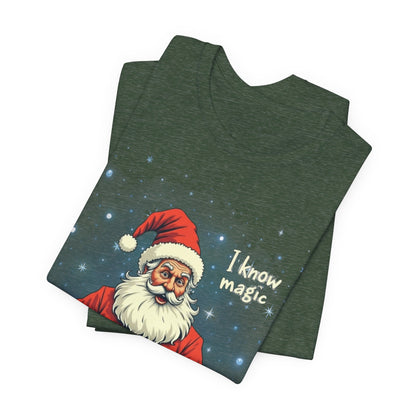 Santa Wizard Christmas Tee