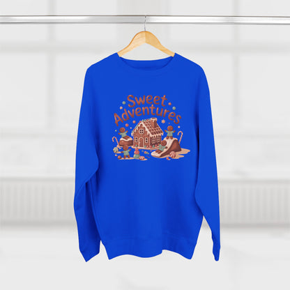 Sweet Adventures Sweatshirt — Gingerbread House Holiday Crewneck