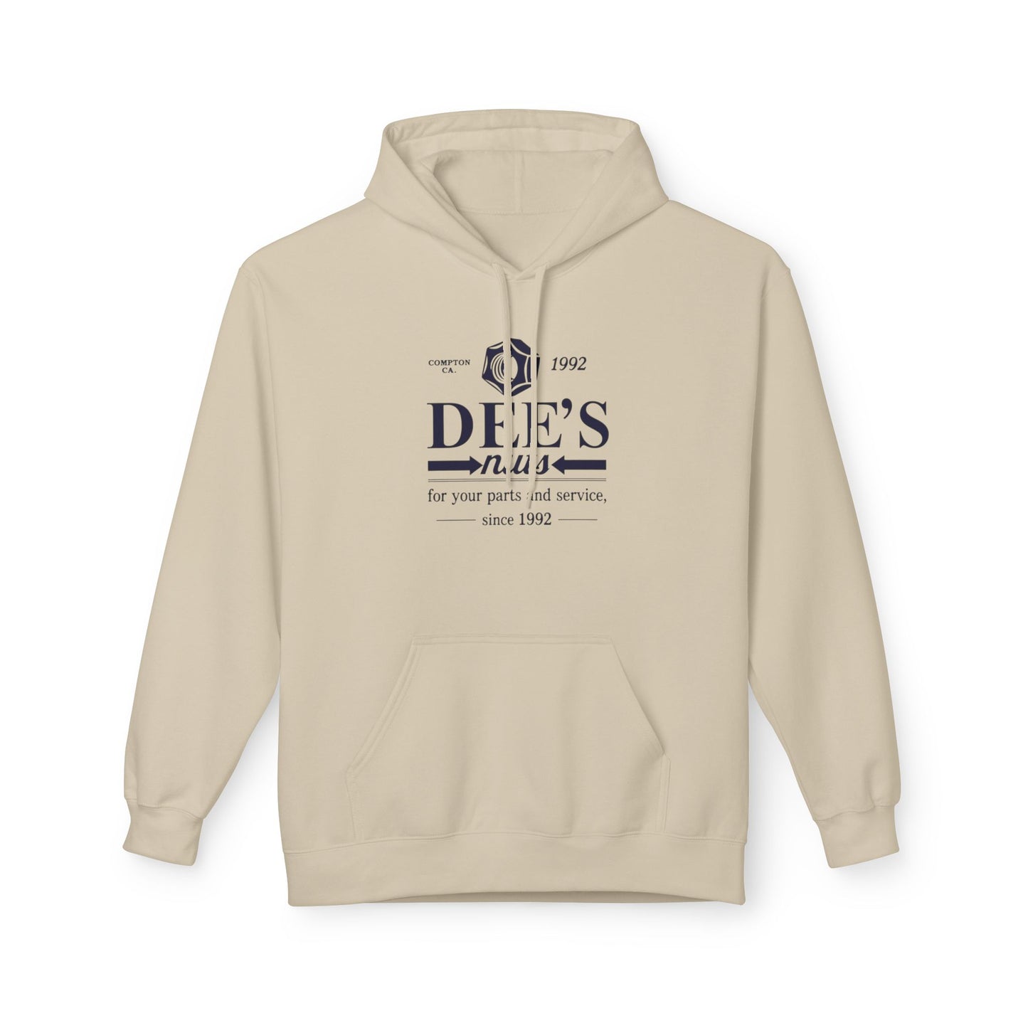 Hoodie - Dee's Vintage Logo Casual Pullover