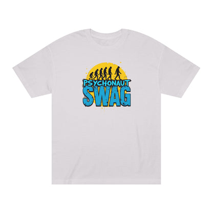 Psycho Swag Unisex Classic Tee - Trendy Graphic T-Shirt for Gamers & Psychonauts, Quirky Gift, Casual Wear, Unique Fashion - Psychonaut Swag