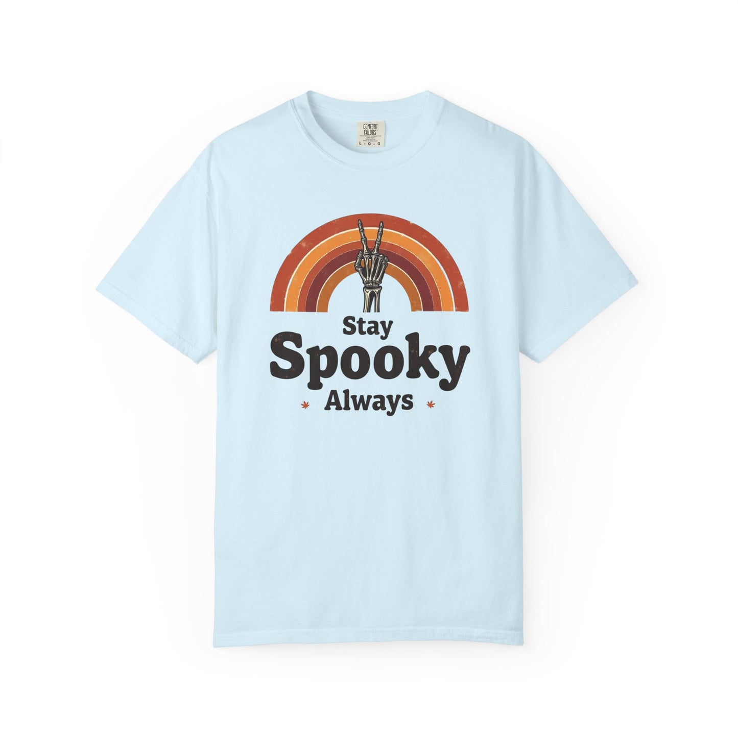 Stay Spooky Always T-Shirt — Retro Rainbow Halloween Tee