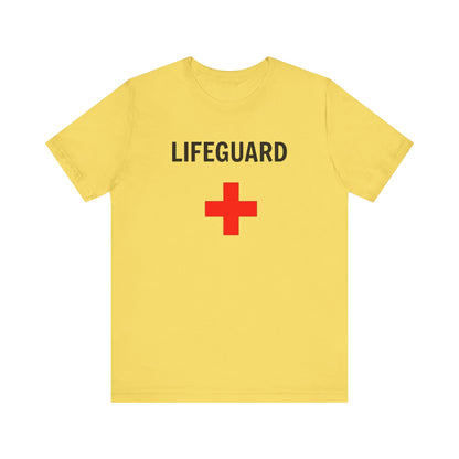 Life Guard, Unisex Jersey Short Sleeve Tee - Psychonaut Swag