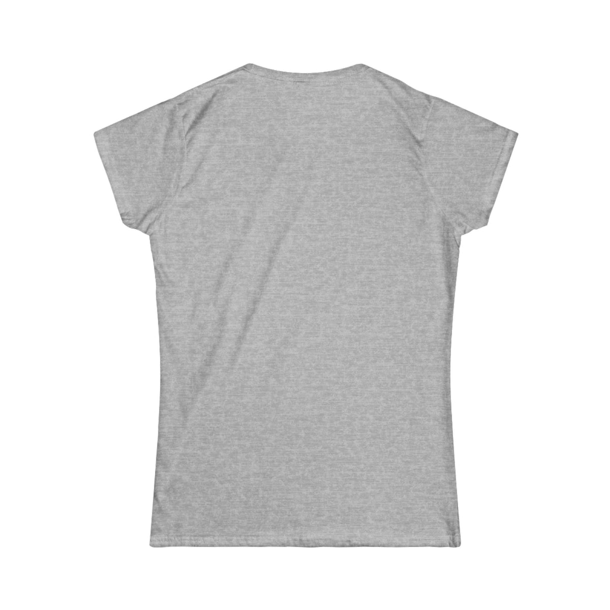 Spooky Cat Mom, Women's T-Shirt - Classic White Softstyle Tee