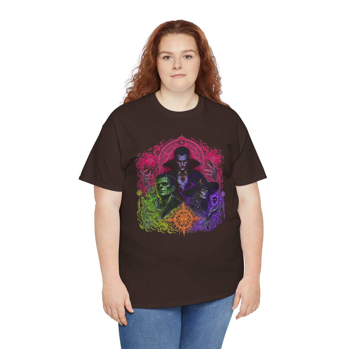 Mystic Vampire Trio T-Shirt — Gothic Horror Art Tee