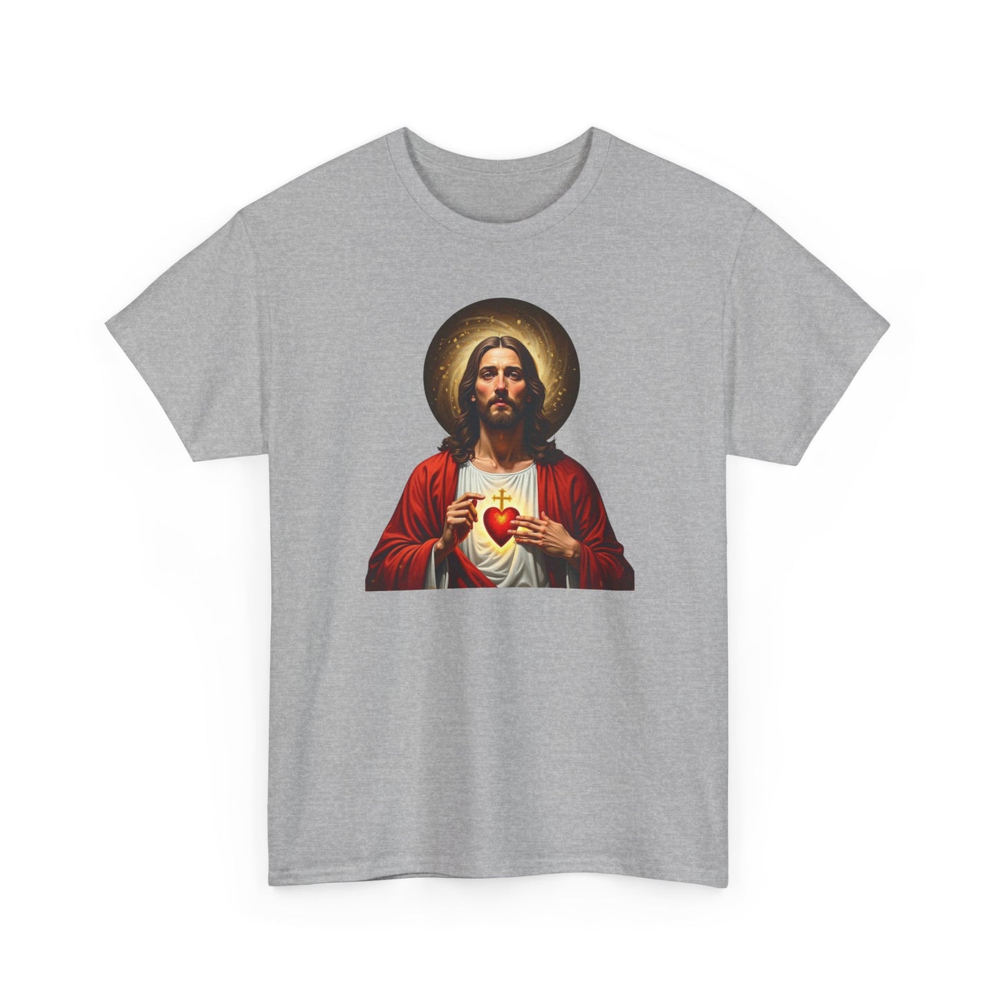 Sacred Heart Jesus T-Shirt — Vintage Religious Christian Tee