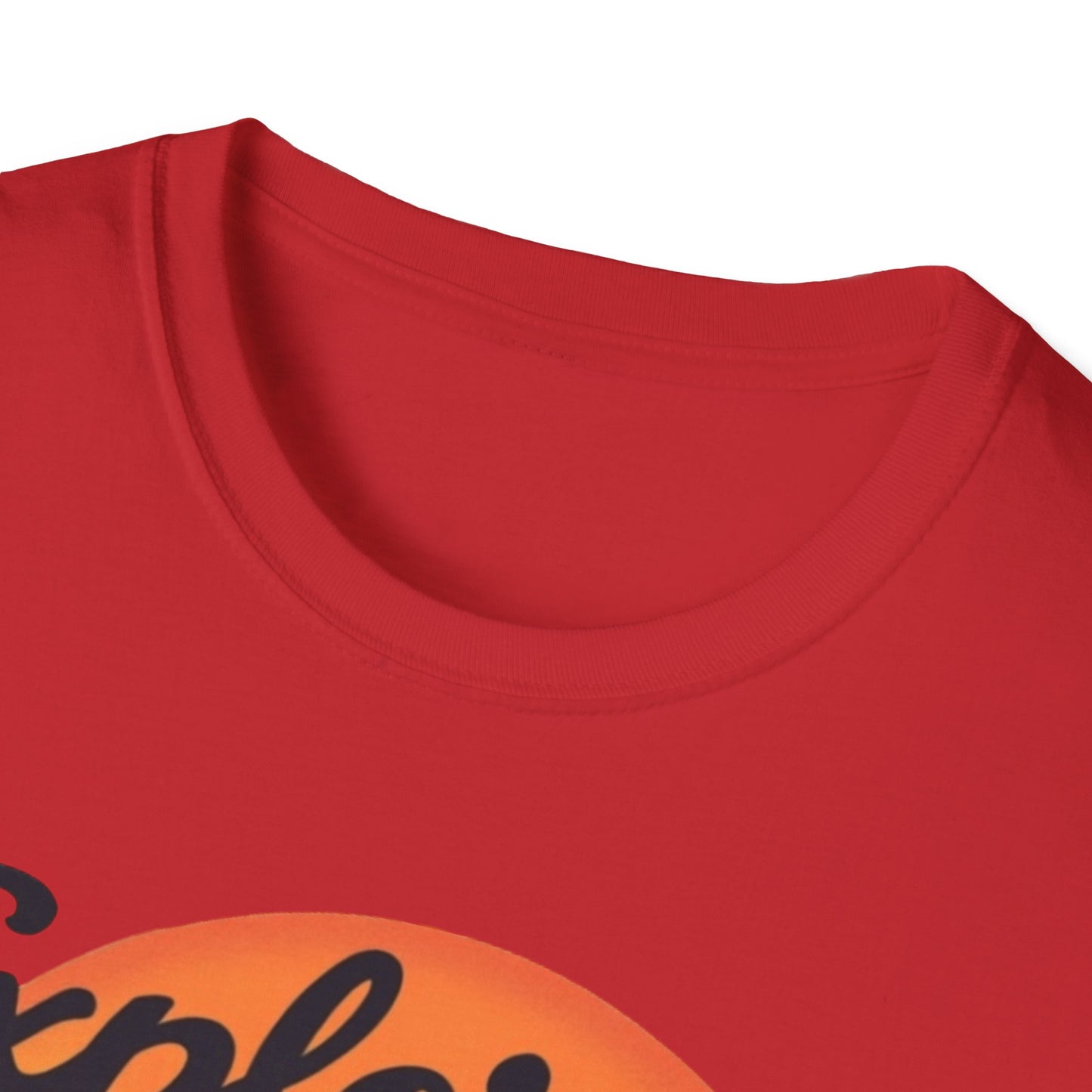 Explorer of the Year T-Shirt — Santa Hiker Vintage Outdoor Christmas Tee