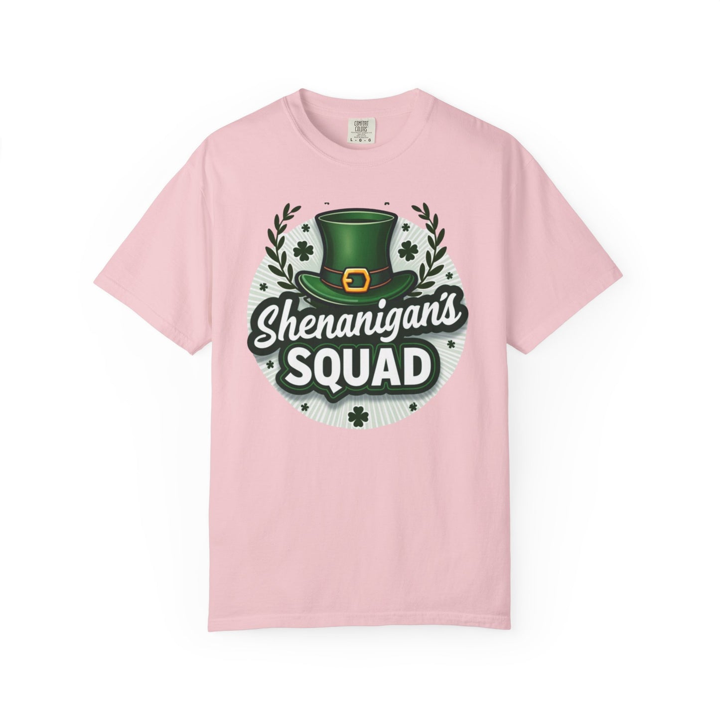 Shenanigan’s Squad T-Shirt — St. Patrick’s Day Leprechaun Hat Tee