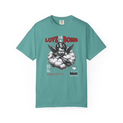 Love Is a Bomb T-Shirt — Vintage Cherub Graphic Tee