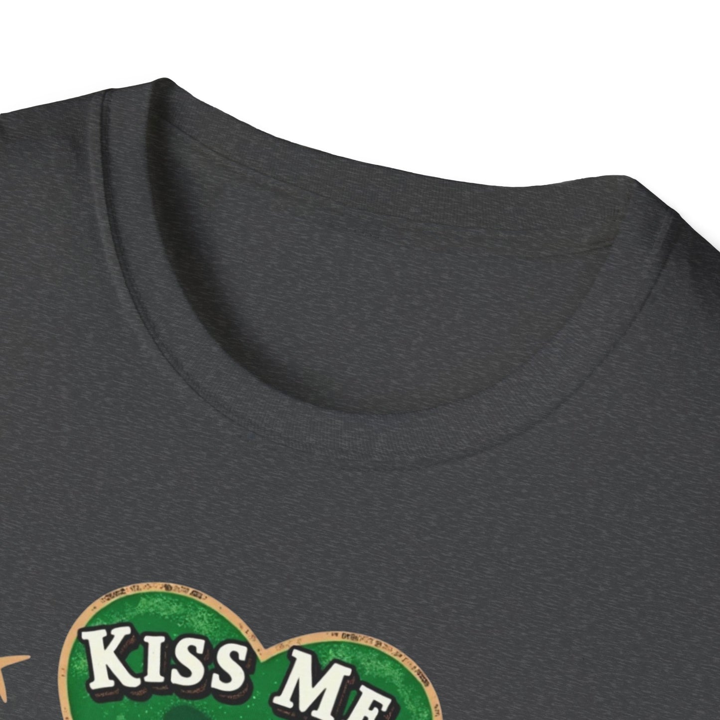 Kiss Me I’m Irish Shamrock T-Shirt — Funny St. Patrick’s Day Tee (“I think, like maybe 1/8th”)