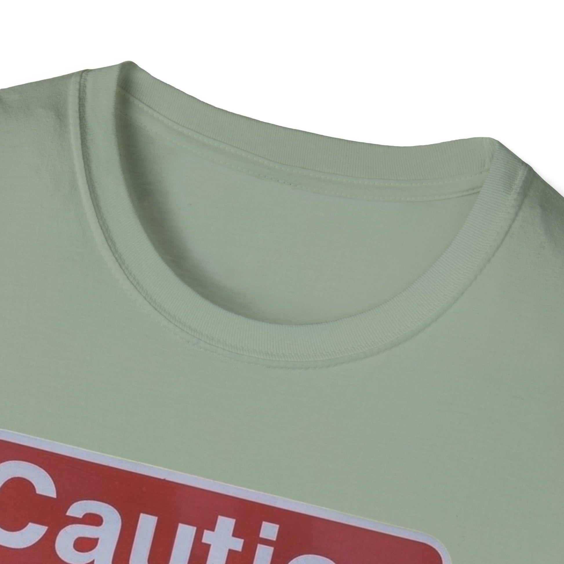 Caution, Karmic Poo, Unisex Softstyle T-Shirt - Psychonaut Swag