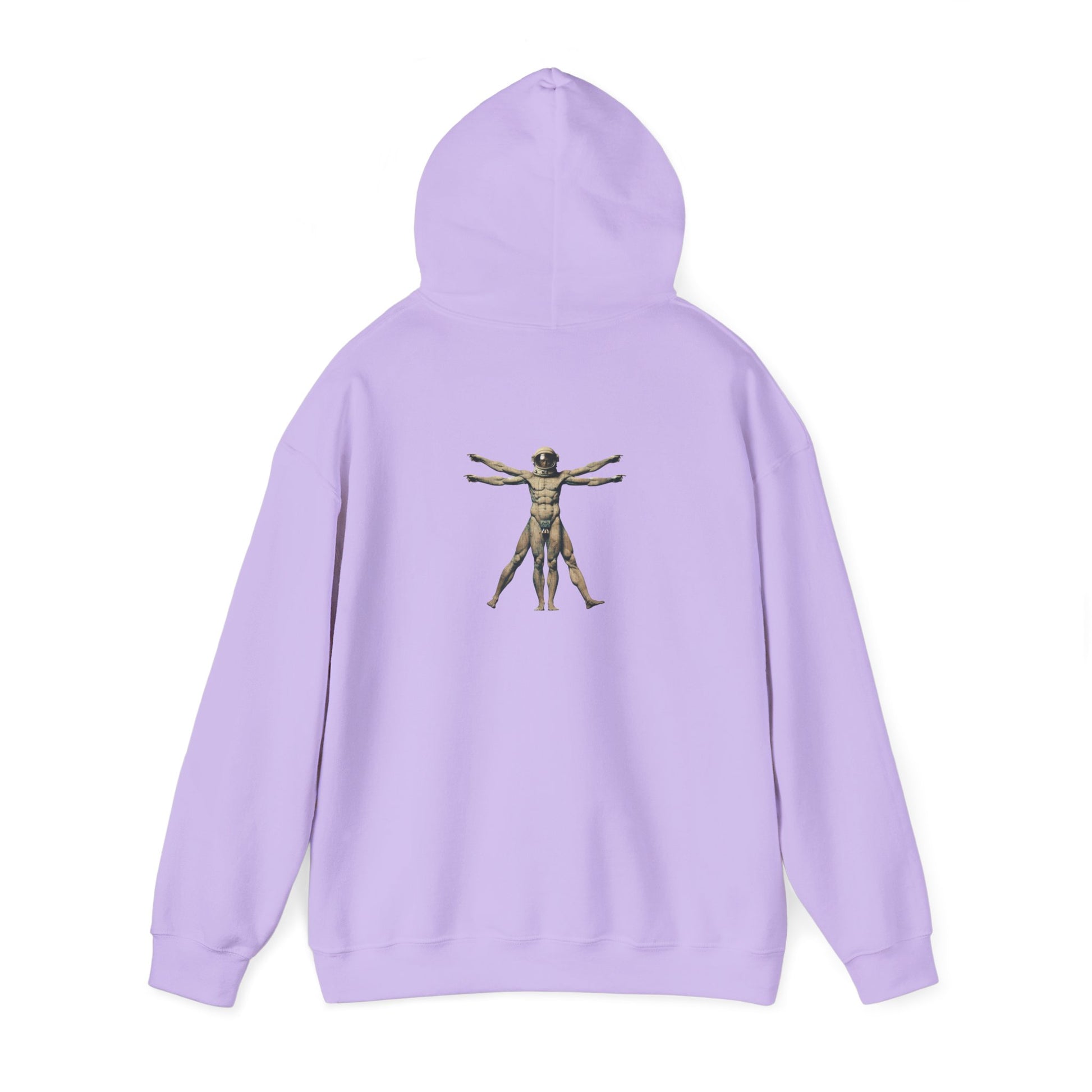 Psychonaut Staple, Vitruvian Hoody,Unisex Heavy Blend™ Hooded Sweatshirt - Psychonaut Swag