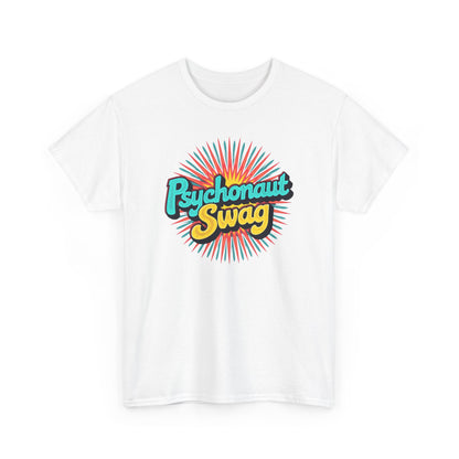 Psychonaut Swag, Atom light Tee, Psychedelic Graphic Tee, Unisex Heavy Cotton Tee, Casual Wear, Music Festival Shirt, Gift for Stoners, Vintage Style T-Shirt - Psychonaut Swag