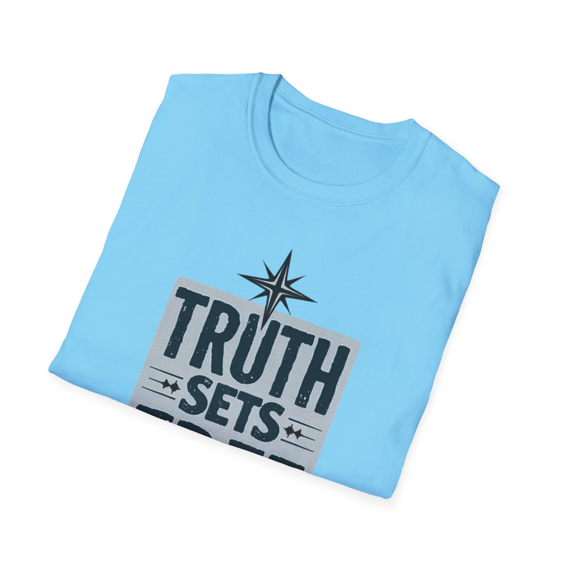 Truth sets Free, Unisex Softstyle T-Shirt - Psychonaut Swag