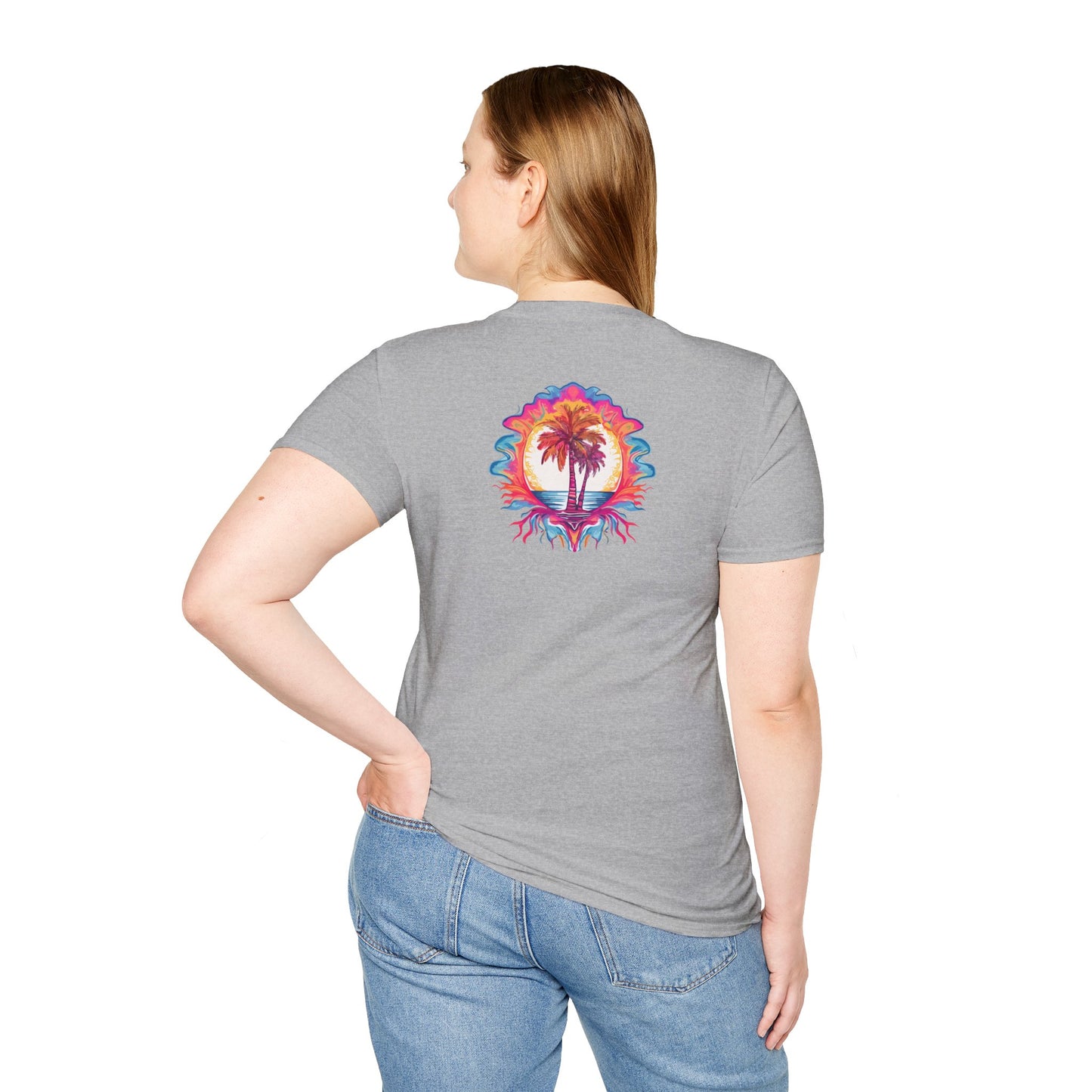 Groovy Destination, Unisex Softstyle T-Shirt