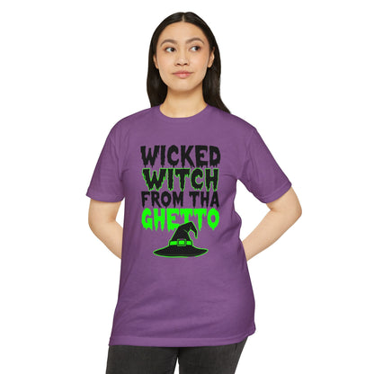 Wicked Witch T-Shirt, Funny Halloween Tee, Unisex Graphic Shirt, Spooky Costume Top, Autumn Celebration Apparel
