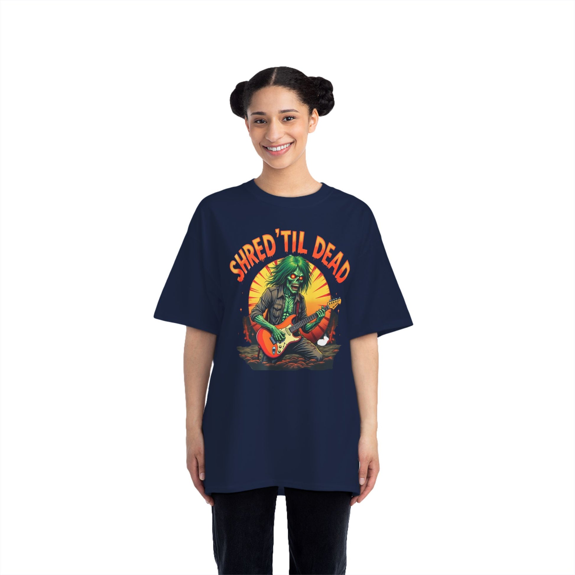 Rockin' Shred'Til Dead T-Shirt | Music Lover Gift, Concert Tee, Graphic Tee, Chill Vibes, Unique Band Merchandise - Psychonaut Swag