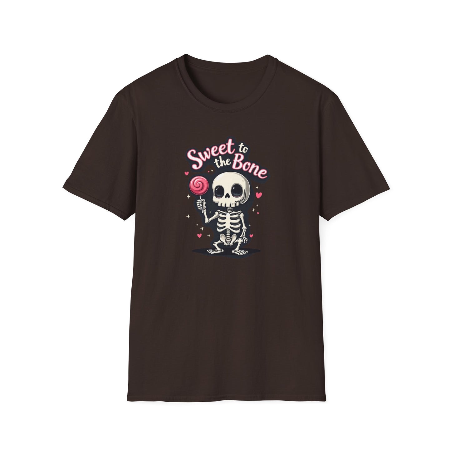 Sweet to the Bone T-Shirt — Cute Skeleton Candy Graphic Tee