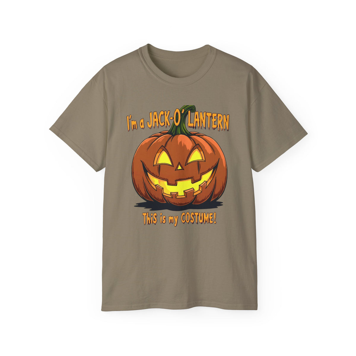 Halloween Jack-O'-Lantern Unisex Tee, Funny Costume Shirt, Spooky Festive Apparel, Halloween Party Gift, October Celebration Outfit
