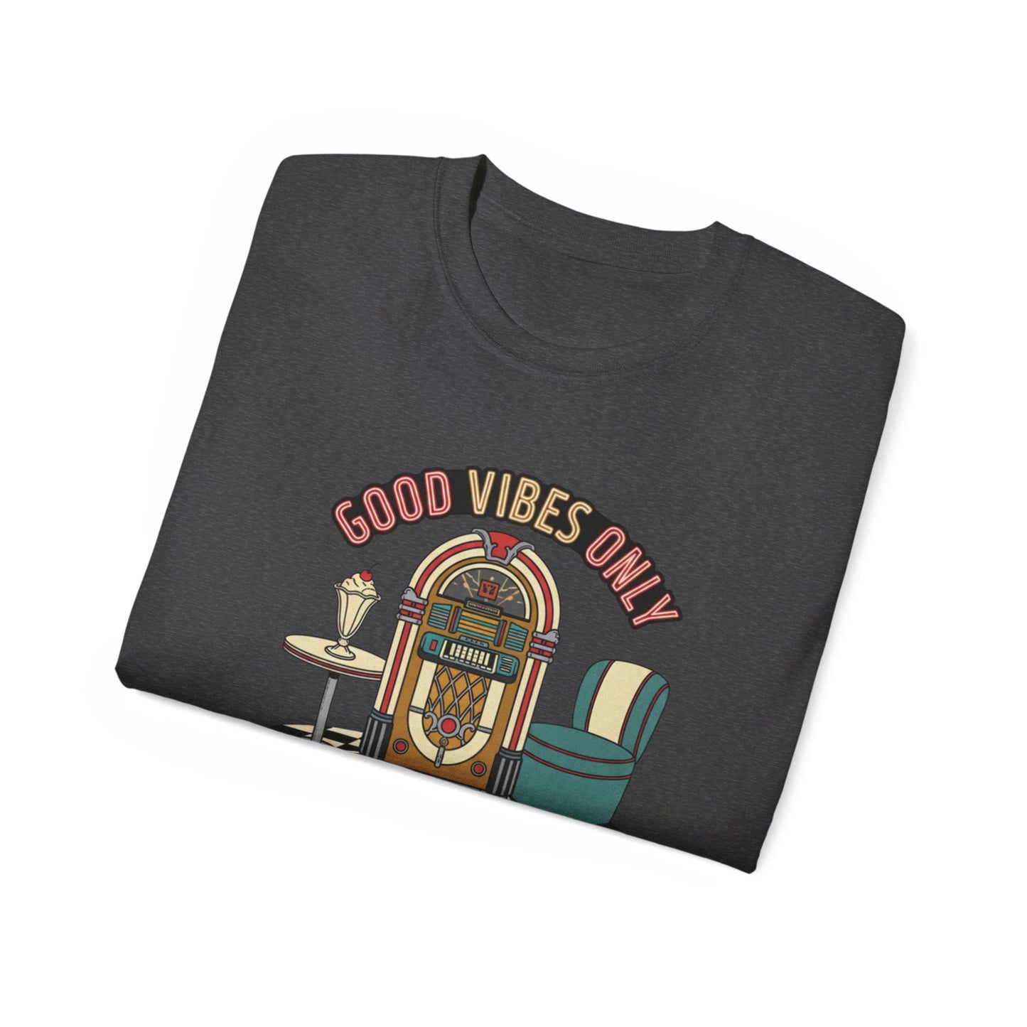 Good Vibes Only Jukebox T-Shirt