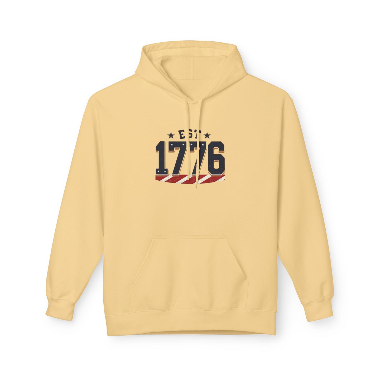 1776 American Hoodie — Patriotic Independence Day Sweatshirt